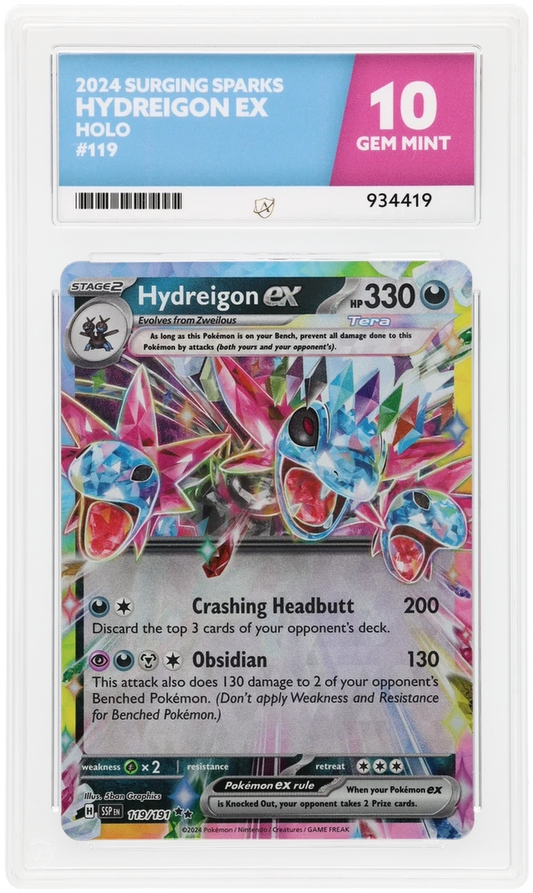 ACE 10 - Hydreigon ex - 119/191 - Surging Sparks - Pokemon