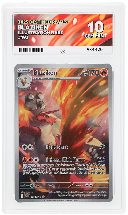 ACE 10 - Blaziken - 192/182 - Destined Rivals - Pokemon