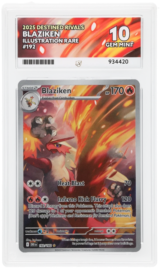 ACE 10 - Blaziken - 192/182 - Destined Rivals - Pokemon