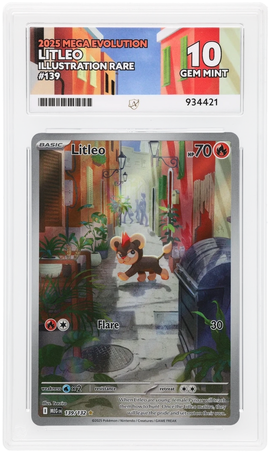 ACE 10 - Litleo - 139/132 - Mega Evolution - Pokemon