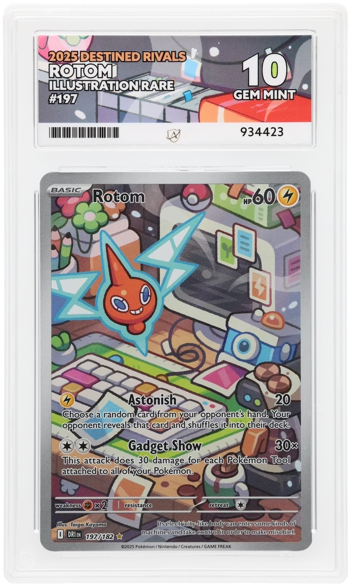 ACE 10 - Rotom - 197/182 - Destined Rivals - Pokemon