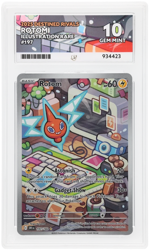 ACE 10 - Rotom - 197/182 - Destined Rivals - Pokemon