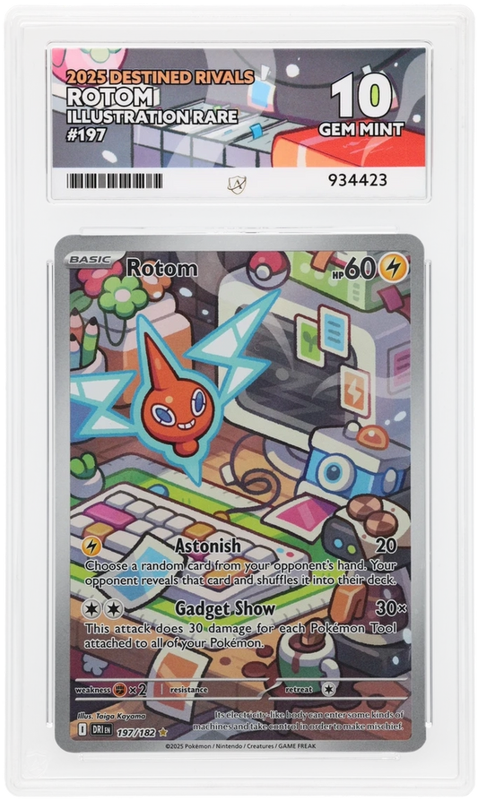 ACE 10 - Rotom - 197/182 - Destined Rivals - Pokemon