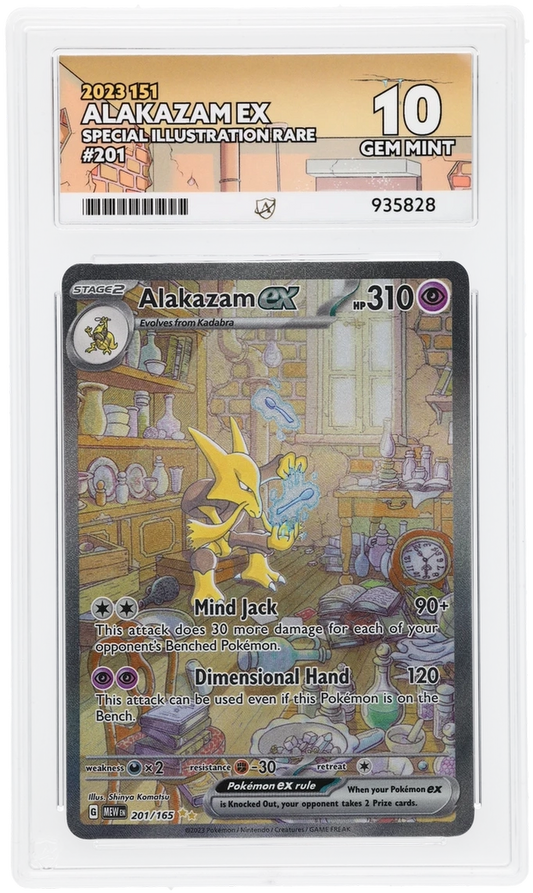 ACE 10 - Alakazam ex - 201/165 - 151 - Pokemon