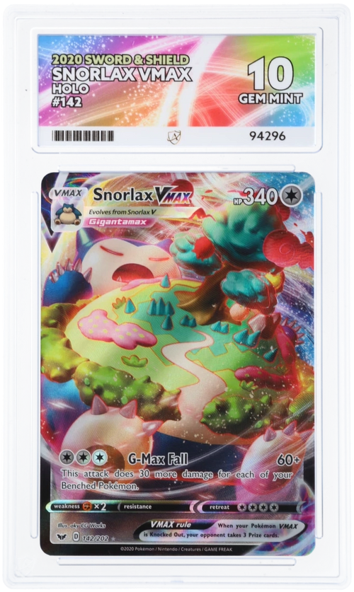 ACE 10 - Snorlax VMAX - 142/202 - Sword & Shield - Pokemon