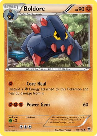 Boldore 49/119 - XY  Phantom Forces