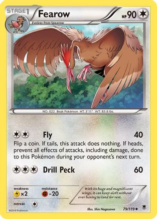 Fearow 79/119 - Phantom Forces