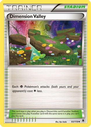 Dimension Valley 93/119 - XY  Phantom Forces Reverse Holofoil