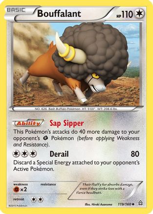 Bouffalant 119/160 - XY  Primal Clash