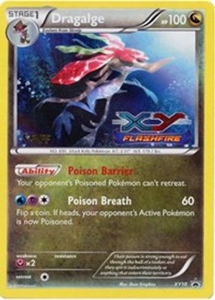 Dragalge - XY10 (Prerelease) [Staff] XY10 - XY Promos Holofoil