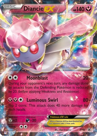 Diancie EX - XY43 XY43/211 - XY Promos Holofoil
