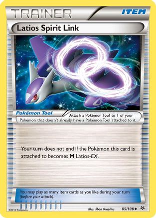 Latios Spirit Link 85/108 - Roaring Skies Reverse Holofoil