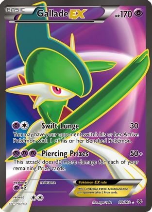 Gallade-EX 99/108 - Roaring Skies Holofoil