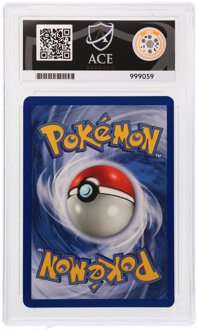 ACE 8 - Raichu - 14/62 - Fossil - 1st Edition - Pokemon - back