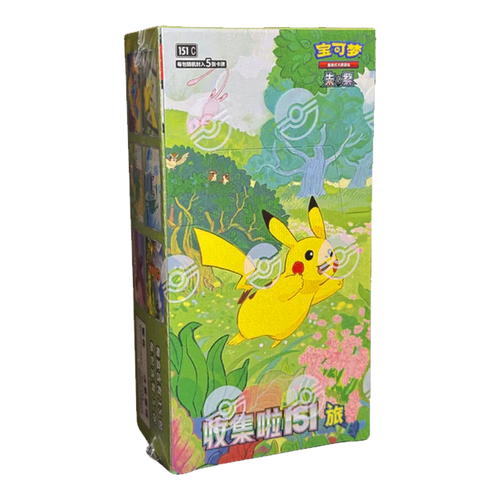 Pokémon Collect 151 Journey - Simplified Chinese Booster Box 151 C Slim