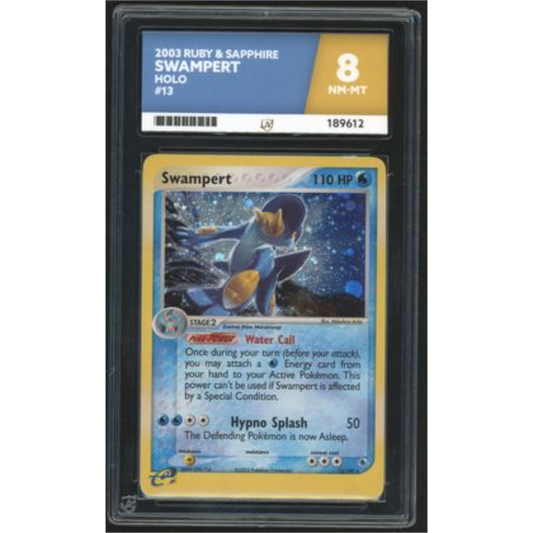Swampert Holo 13 - 2003 Ruby & Sapphire - ACE 8