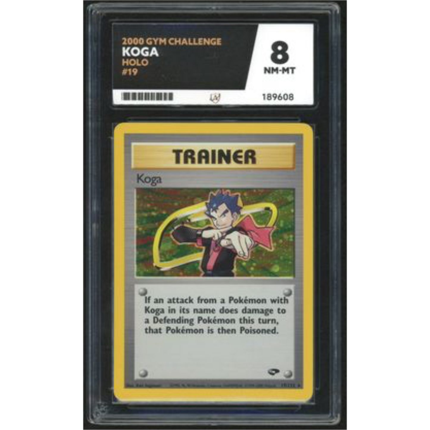 Koga Holo 19 -2000 Gym Challenge - ACE 8