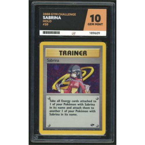 Sabrina Holo 20 -2000 Gym Challenge - ACE 10