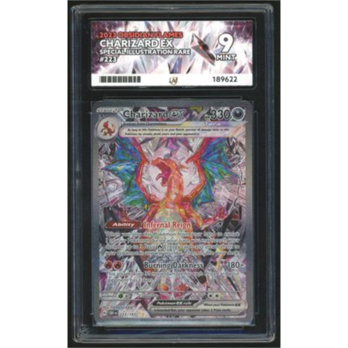Charizard EX Special Illustration Rare 223 -2023 Obsidian Flames - ACE 9
