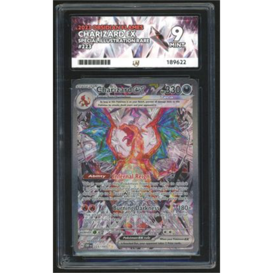 Charizard EX Special Illustration Rare 223 -2023 Obsidian Flames - ACE 9