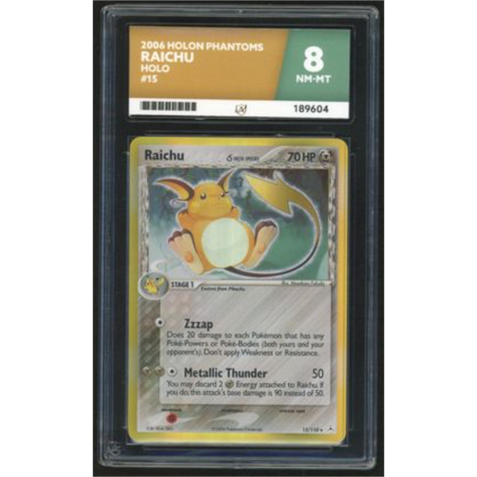 Raichu Holo 15 - 2006 Holon Phantoms - ACE 8