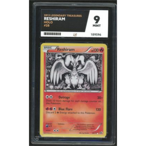 Reshiram Holo 28 - 2013 Legendary Treasures - ACE 9