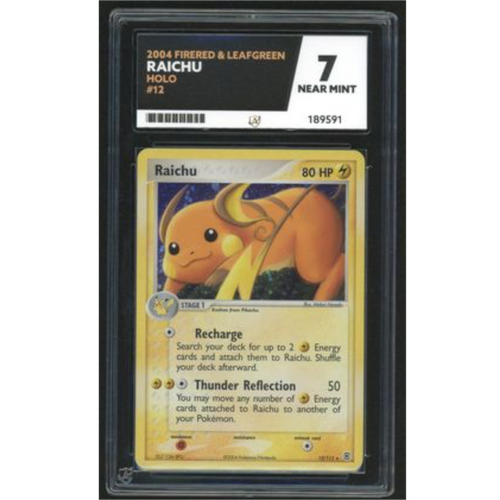 Raichu Holo 12 - 2004 Fire red & Leaf green - ACE 7