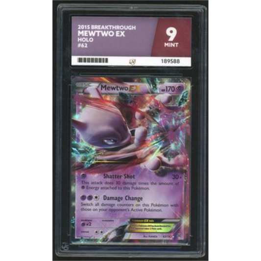 M Mewtwo EX Holo 62 - 2015 Breakthrough - ACE 9
