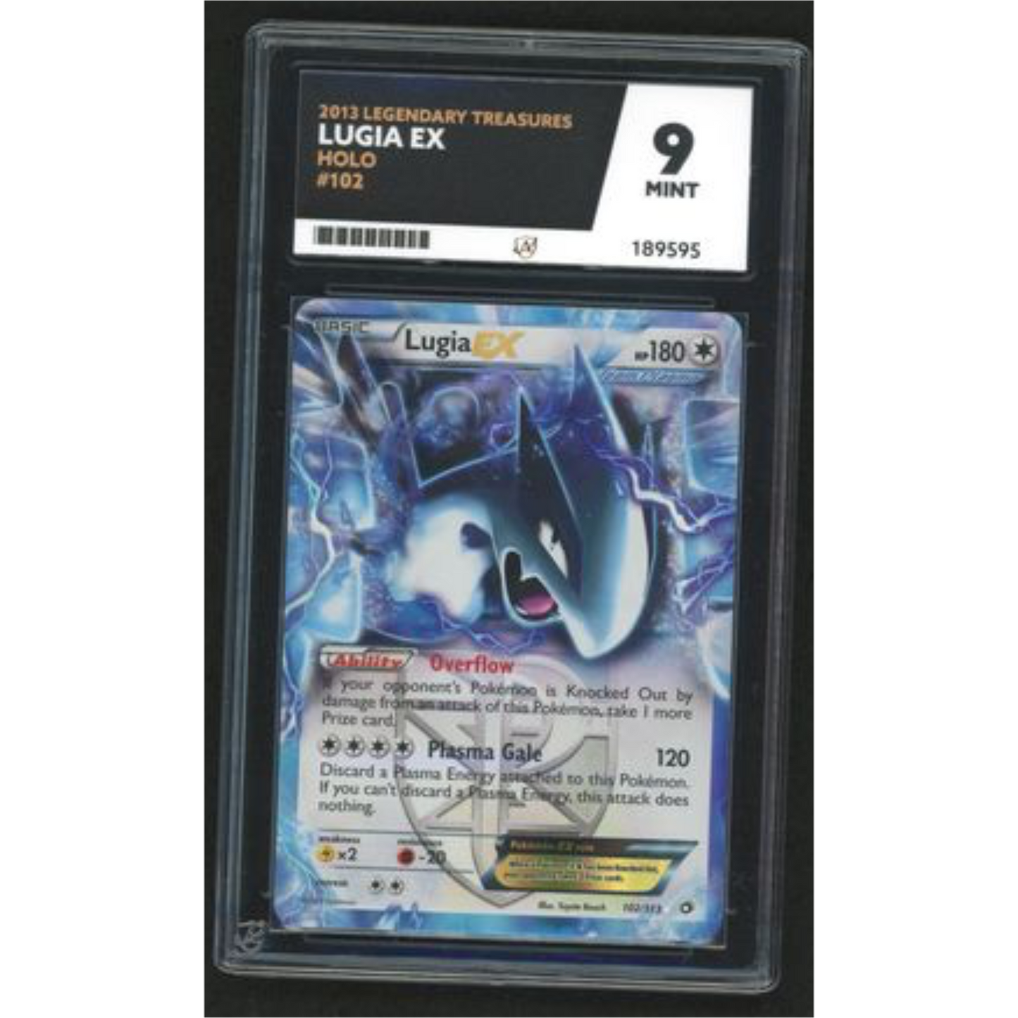 Lugia EX Holo 102 - 2013 Legendary Treasures - ACE 9