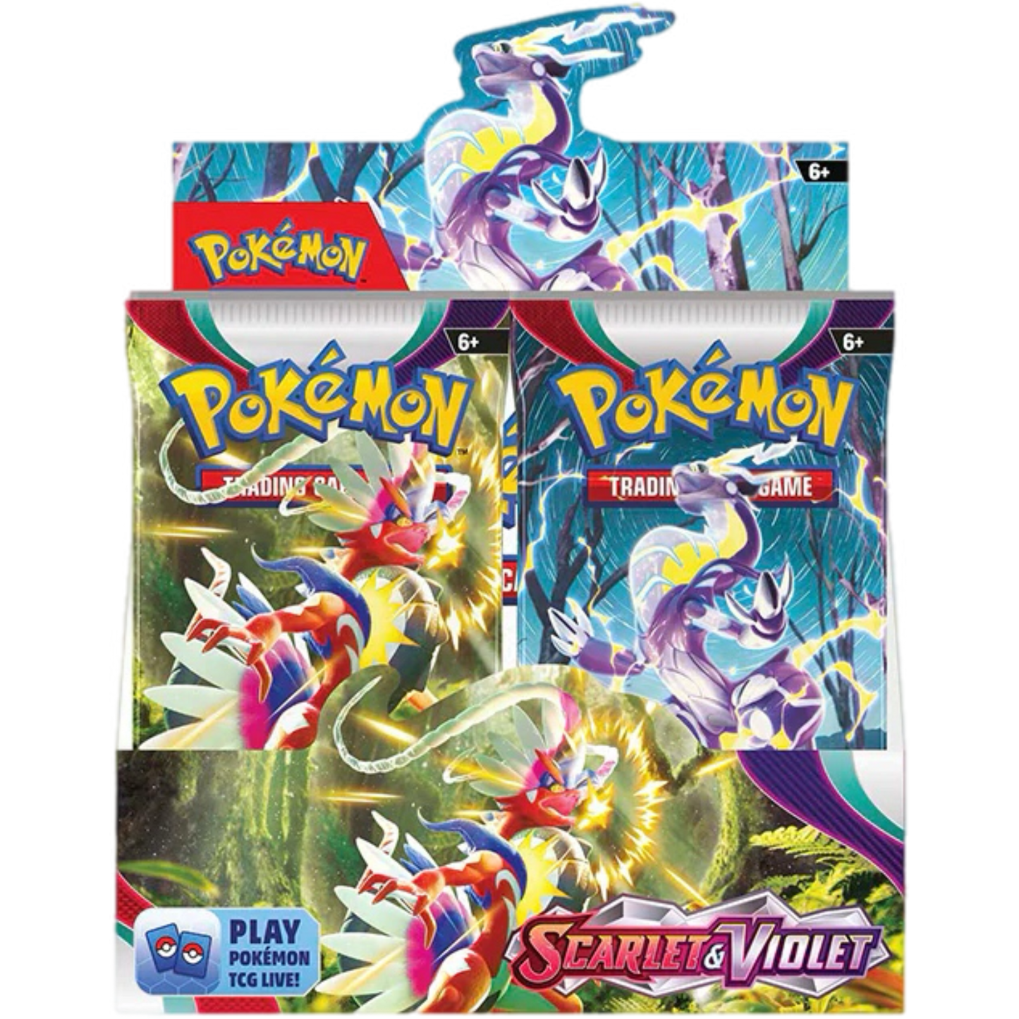 Scarlet & Violet Base Pokemon Booster Box (36 Packs)