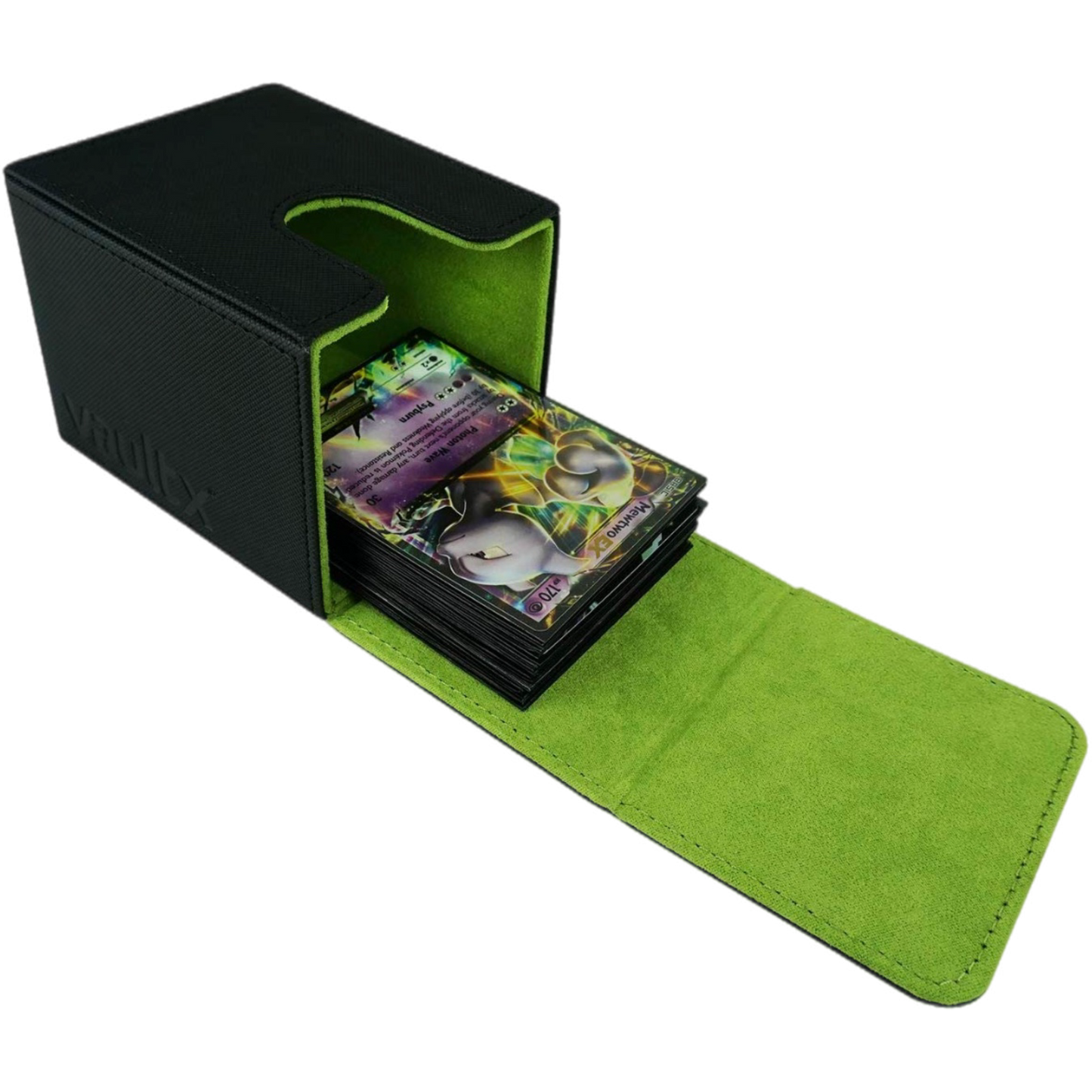 Vault X ® Premium Large Deck Box - Large Size for 80+ Sleeved Cards
