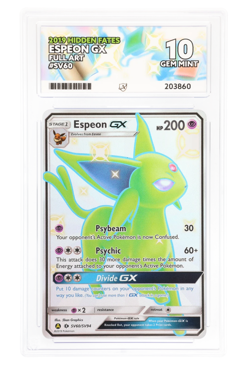 Espeon GX - Full Art - SV60/SV94 - Hidden Fates - ACE 10