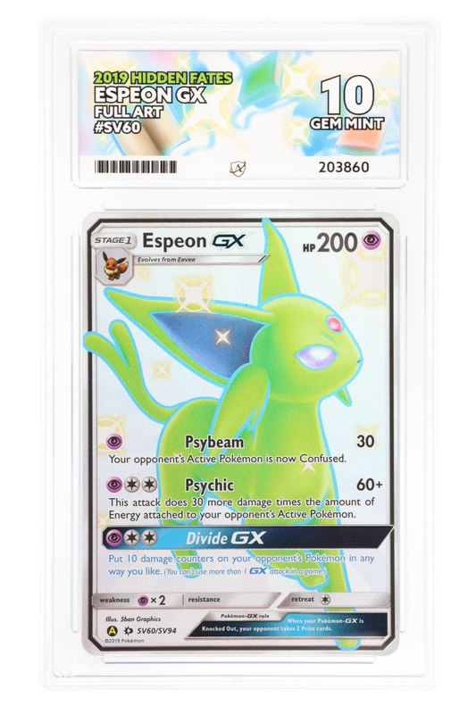 Espeon GX - Full Art - SV60/SV94 - Hidden Fates - ACE 10