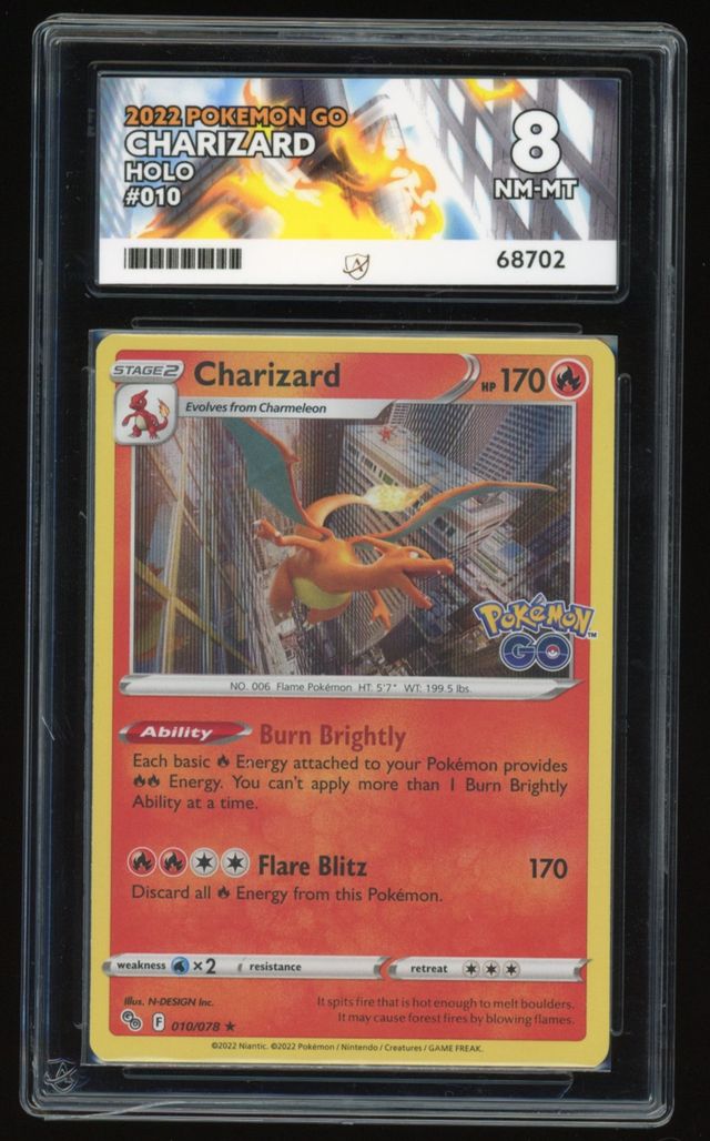 Charizard - Holo - 010/078 - Pokemon Go - ACE 8