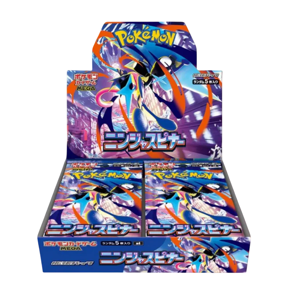japan pokemon booster box Pokémon Ninja Spinner M4 Japanese – RandCards Violet—Cyber Judge expansion! Pack Art:Toxicroak Creative Ways To Use DEF200