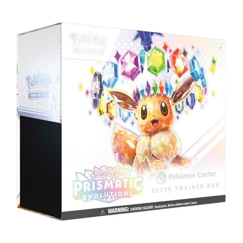 Pokemon Center Prismatic Evolutions Elite Trainer Box