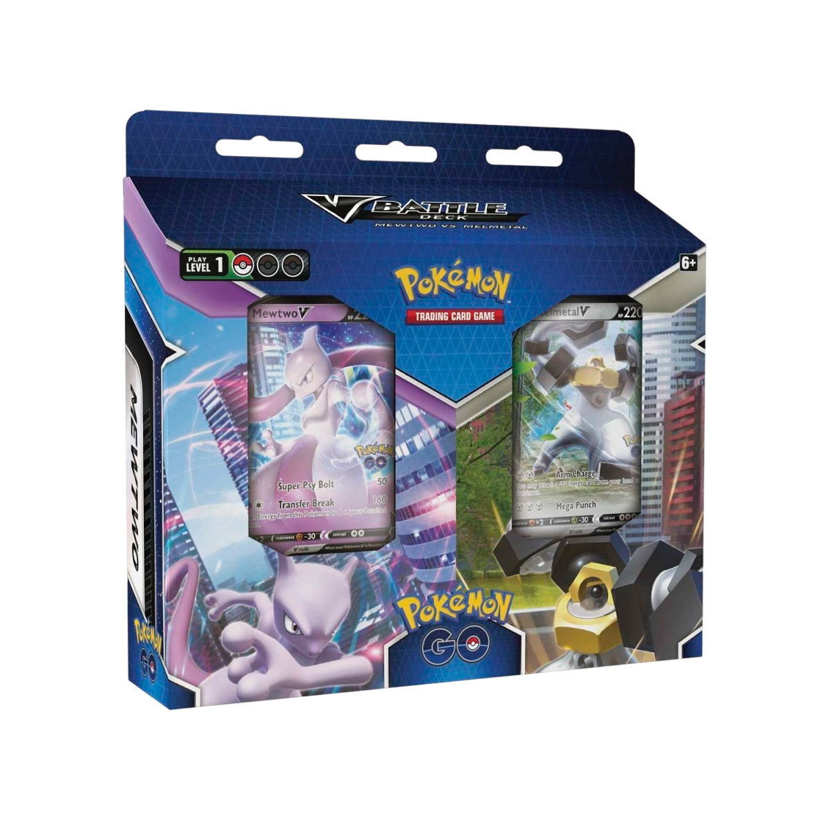 Pokemon GO V Battle Deck Mewtwo vs Melmetal