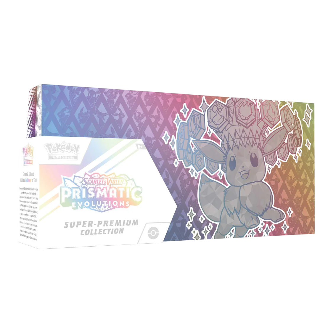 *Damaged* Prismatic Evolutions Super Premium Collection