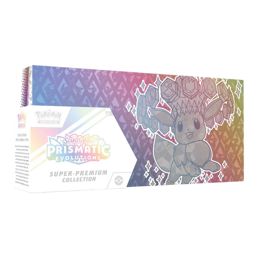 *Damaged* Prismatic Evolutions Super Premium Collection