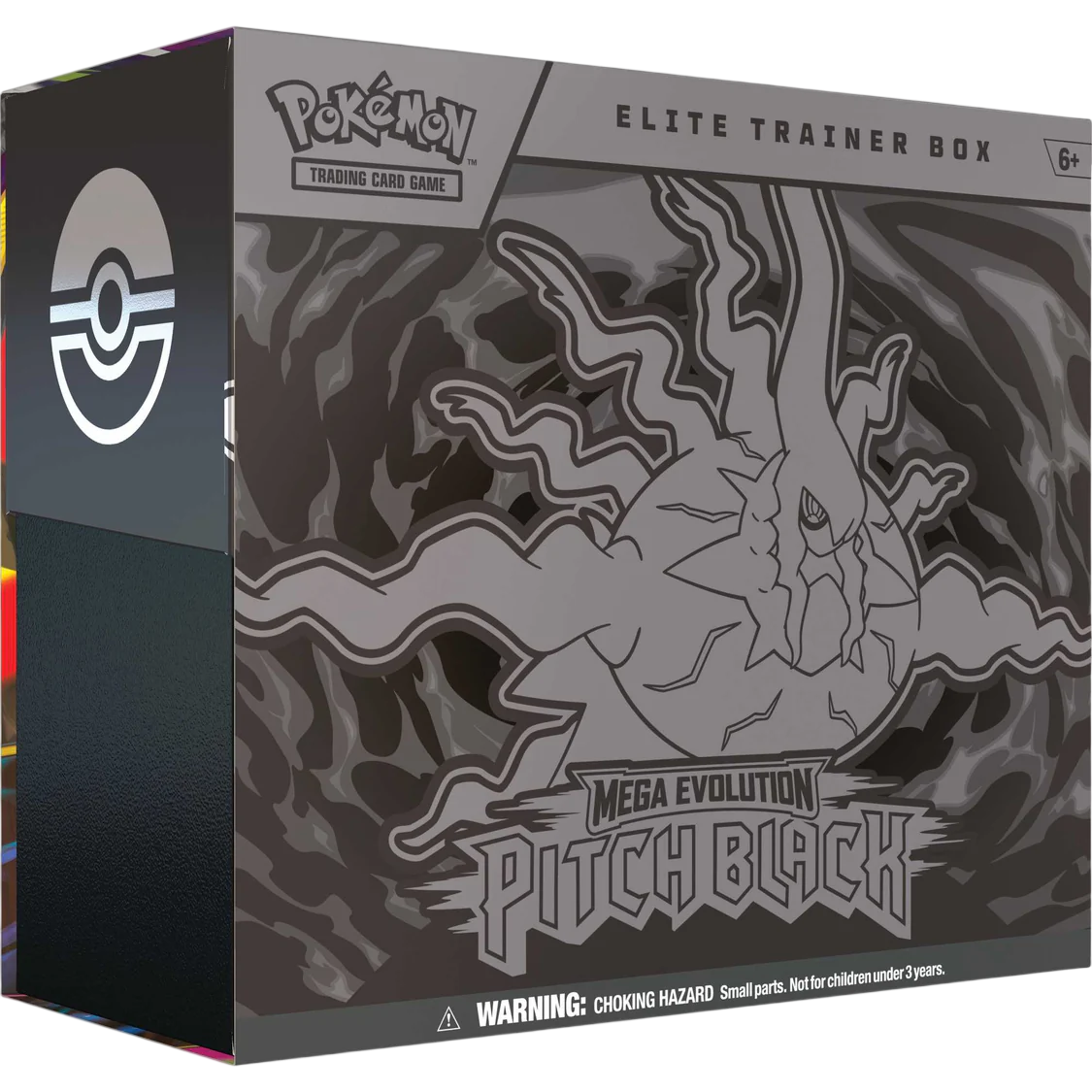 *Damaged* Pokémon TCG: Mega Evolution Pitch Black - Elite Trainer Box