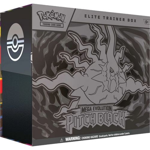 *Damaged* Pokémon TCG: Mega Evolution Pitch Black - Elite Trainer Box