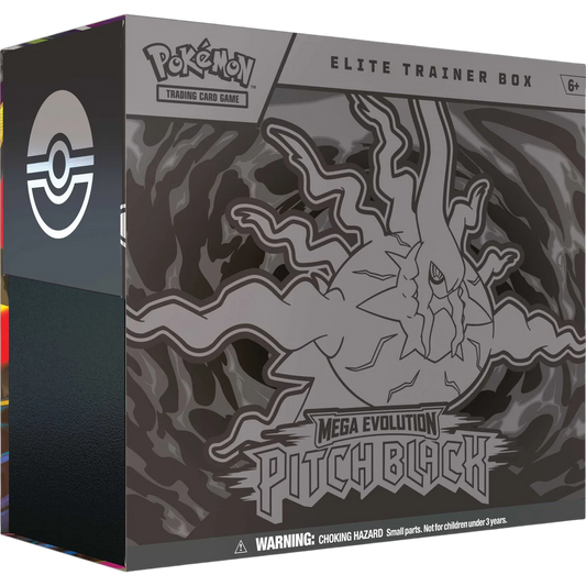 *Damaged* Pokémon TCG: Mega Evolution Pitch Black - Elite Trainer Box