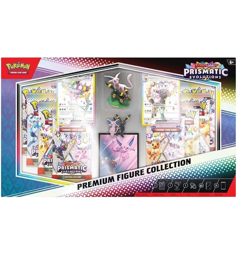 Prismatic Evolutions Premium Figure Collection Box