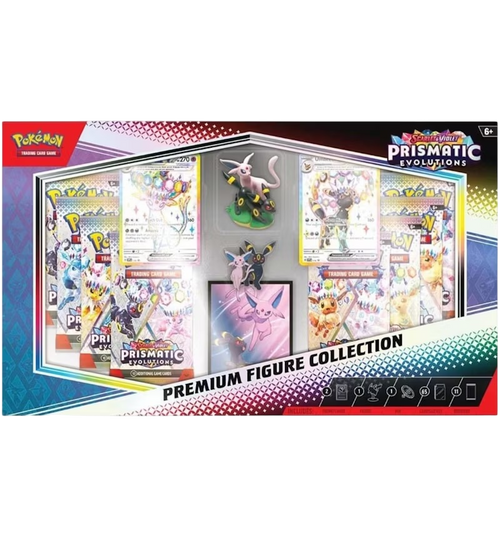 Prismatic Evolutions Premium Figure Collection Box