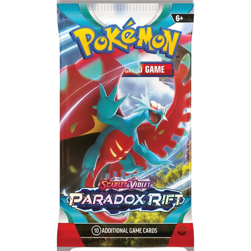 SINGLE PACK -  Booster Pack- Scarlet and Violet Paradox Rift