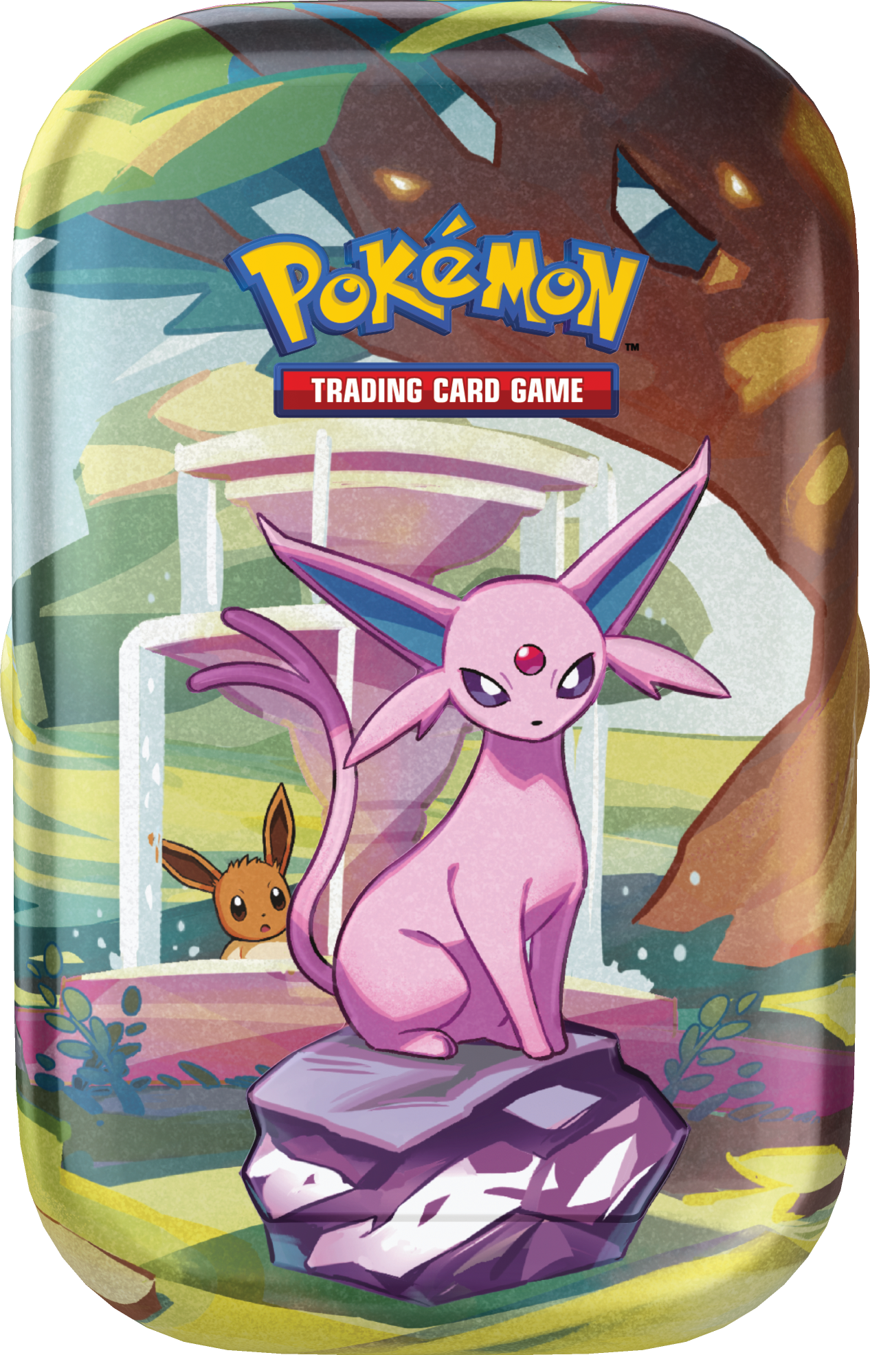 Prismatic Evolutions Mini Tin