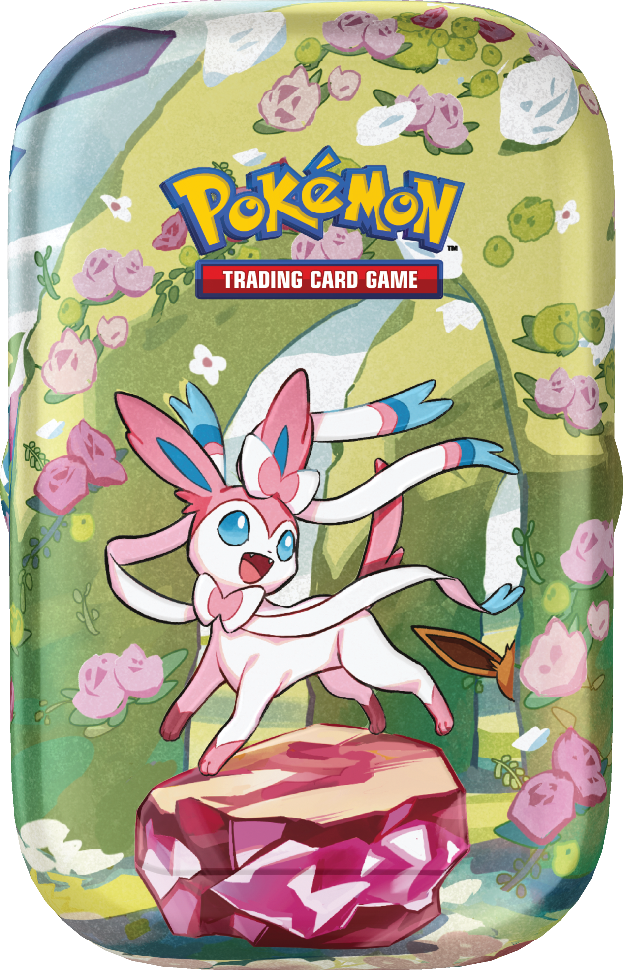 Prismatic Evolutions Mini Tin