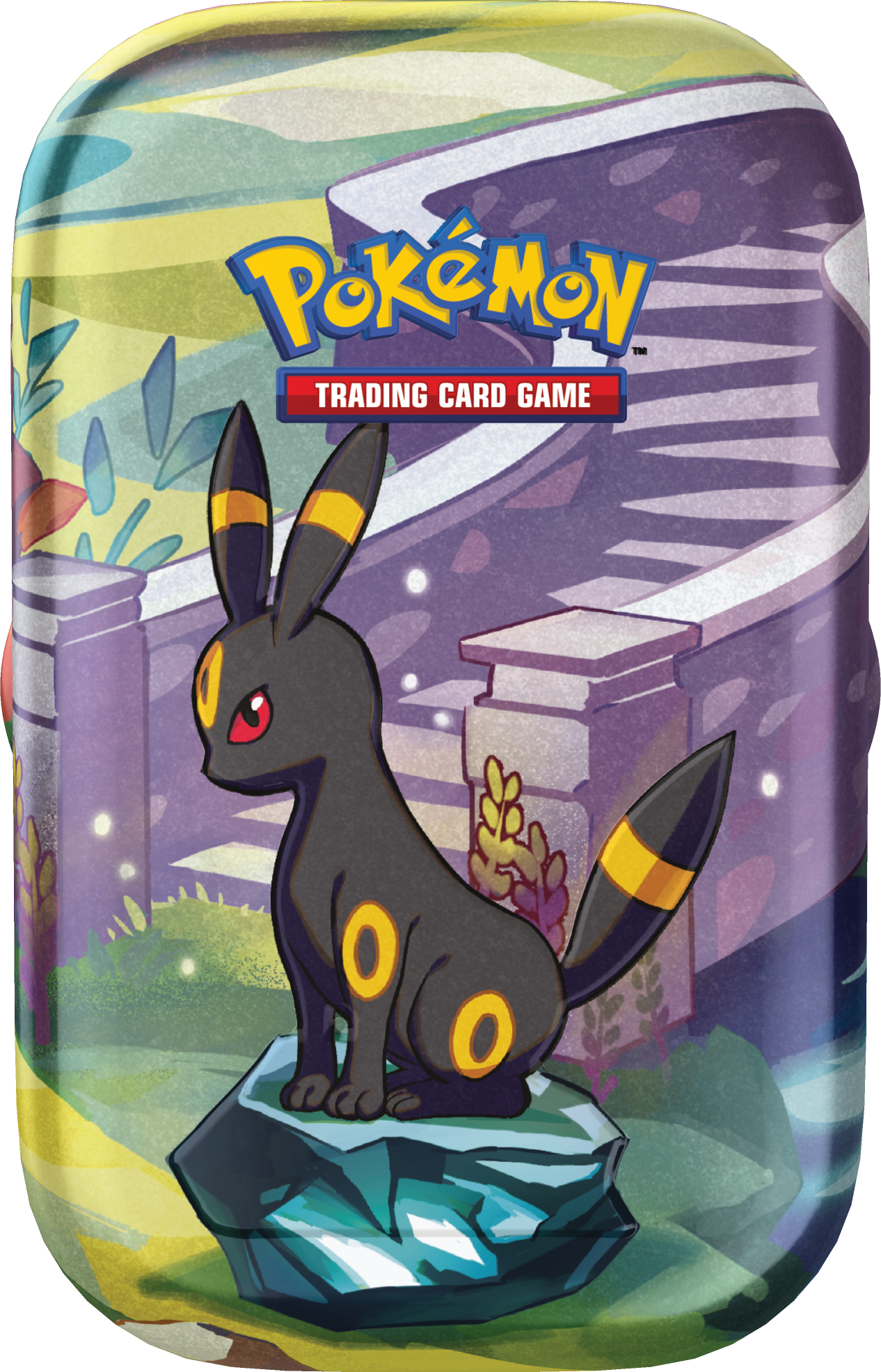 Prismatic Evolutions Mini Tin