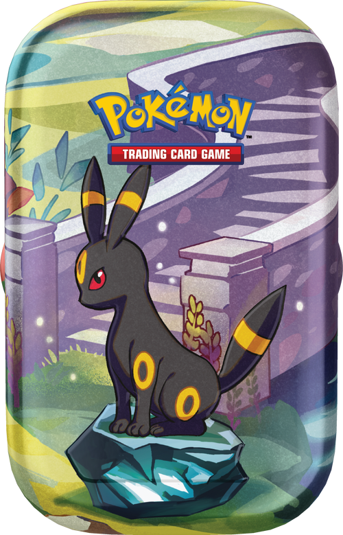 Prismatic Evolutions Mini Tin