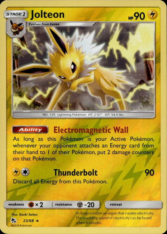 Jolteon 23/68 - Hidden Fates Reverse Holofoil